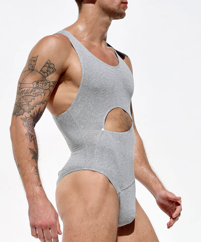RUFSKIN® Bodysuits SEXTUS HEATHER GREY
