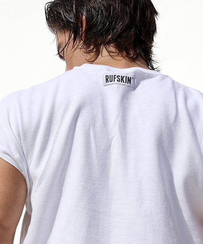 RUFSKIN® Shirts & Tops BARBELL WHITE