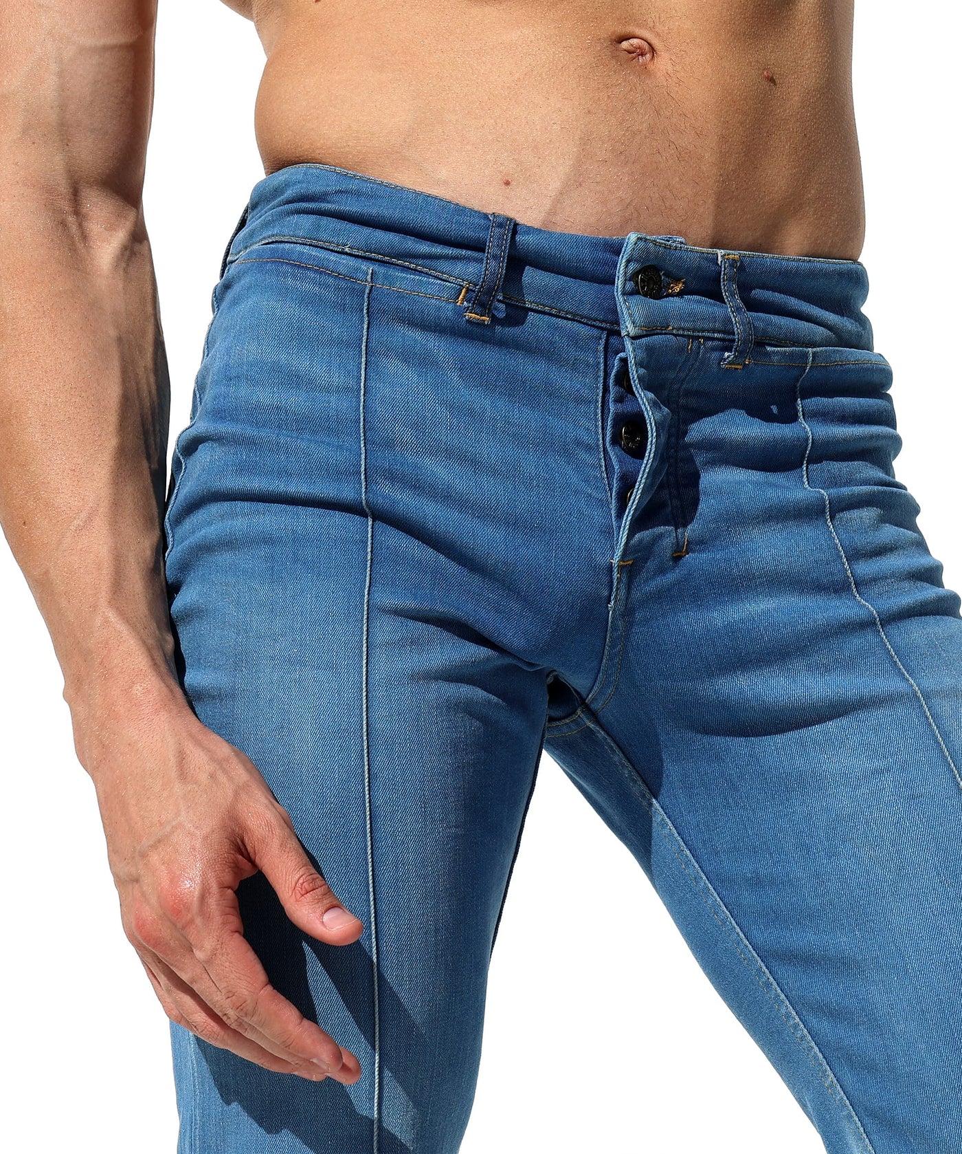 RUFSKIN® DENIM JUKA DISTRESSED