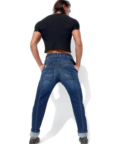 RUFSKIN® DENIM SADDLE DARK DISTRESSED