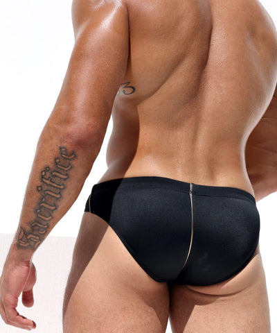 RUFSKIN® Swimwear SPLIT BLACK