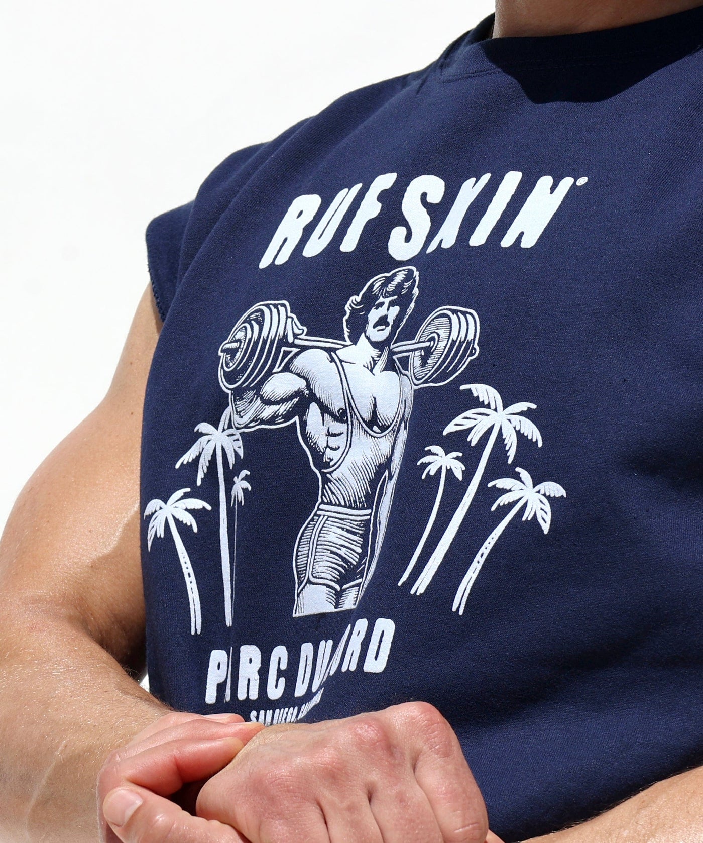 RUFSKIN® Shirts & Tops BARBELL NAVY