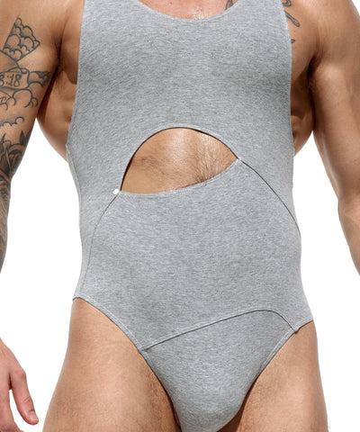 RUFSKIN® Bodysuits SEXTUS HEATHER GREY
