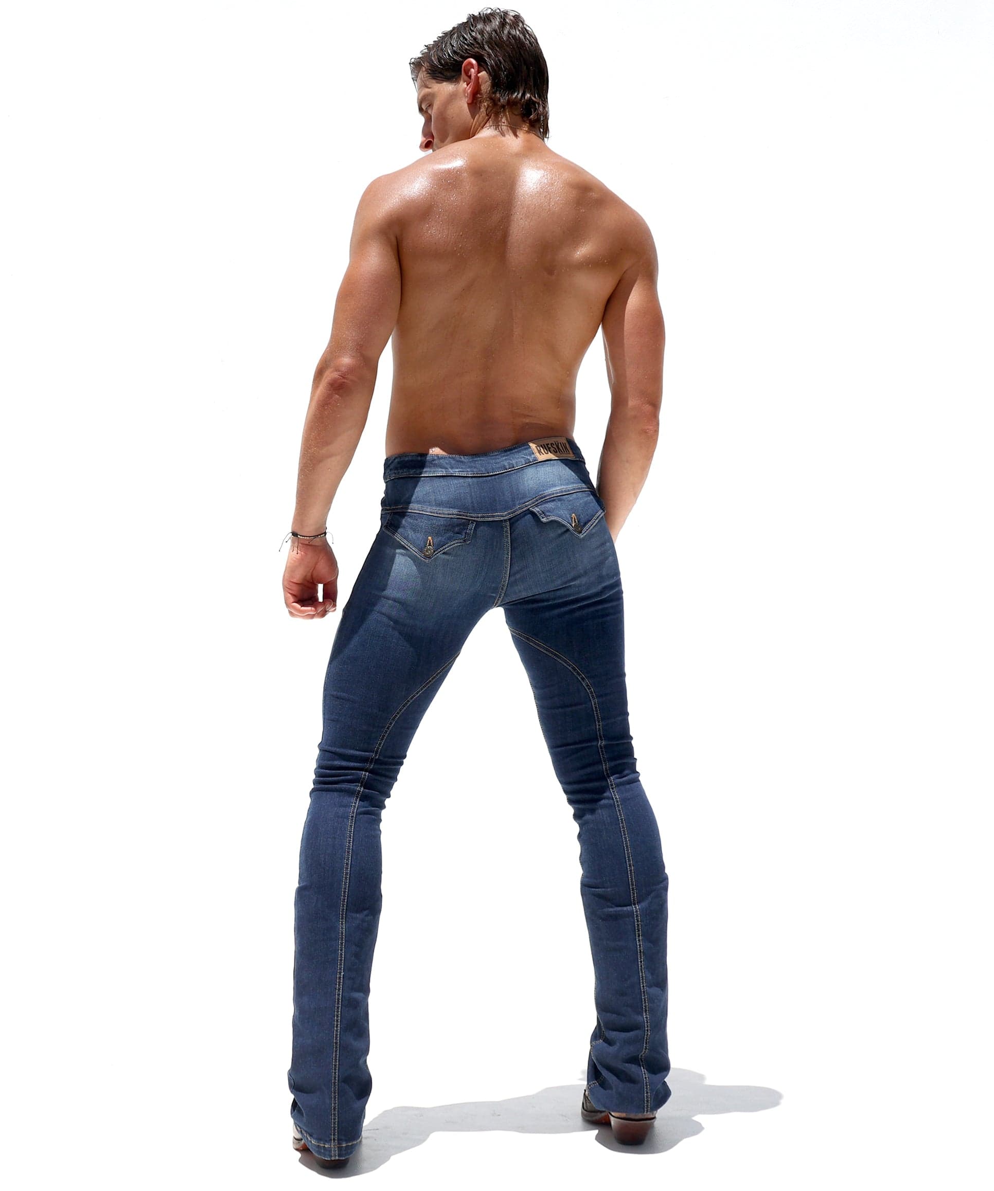 Midweight flare-leg men's jeans main image 0