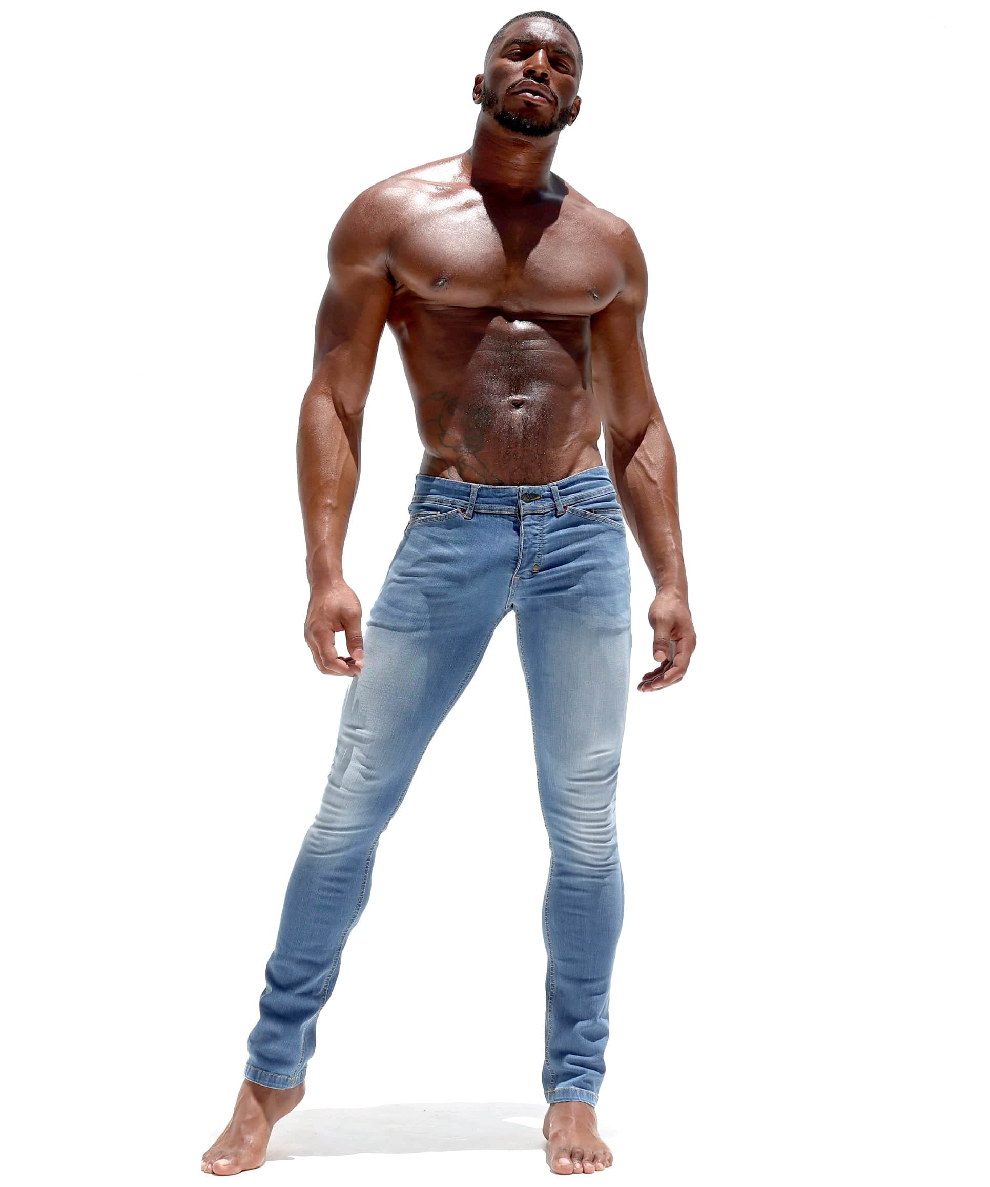 RUFSKIN® HENDRIX Distressed Denim Jeans - Main Image