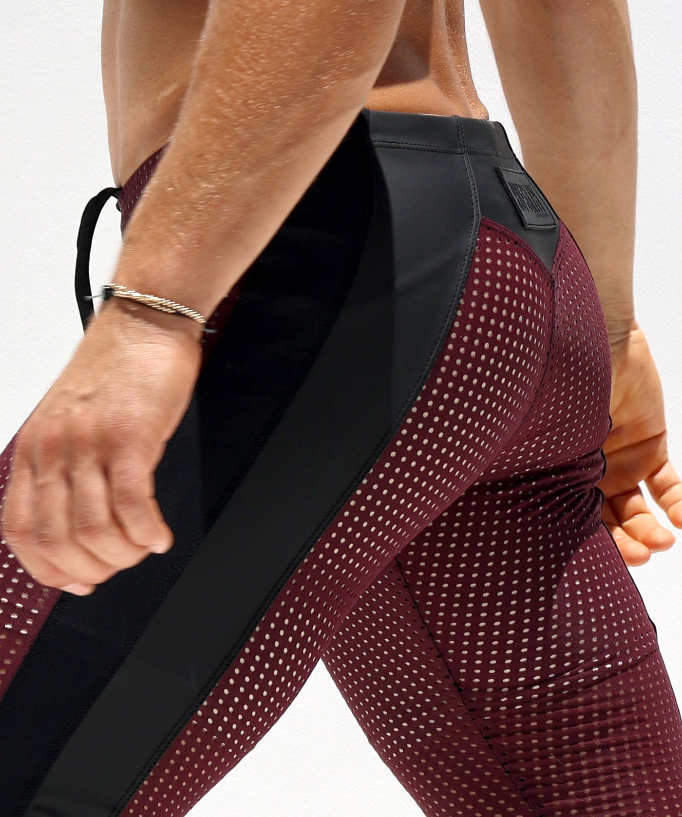 Sport Perforated ROUNDOFF RUFSKIN® Legging Tights / Mesh Stretch