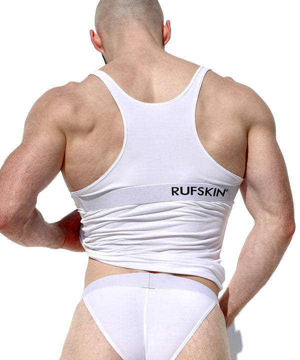 RUFSKIN Thongs Delta T-Back Thong Buttery-Soft Double-Sided Brushed Knit  White 1